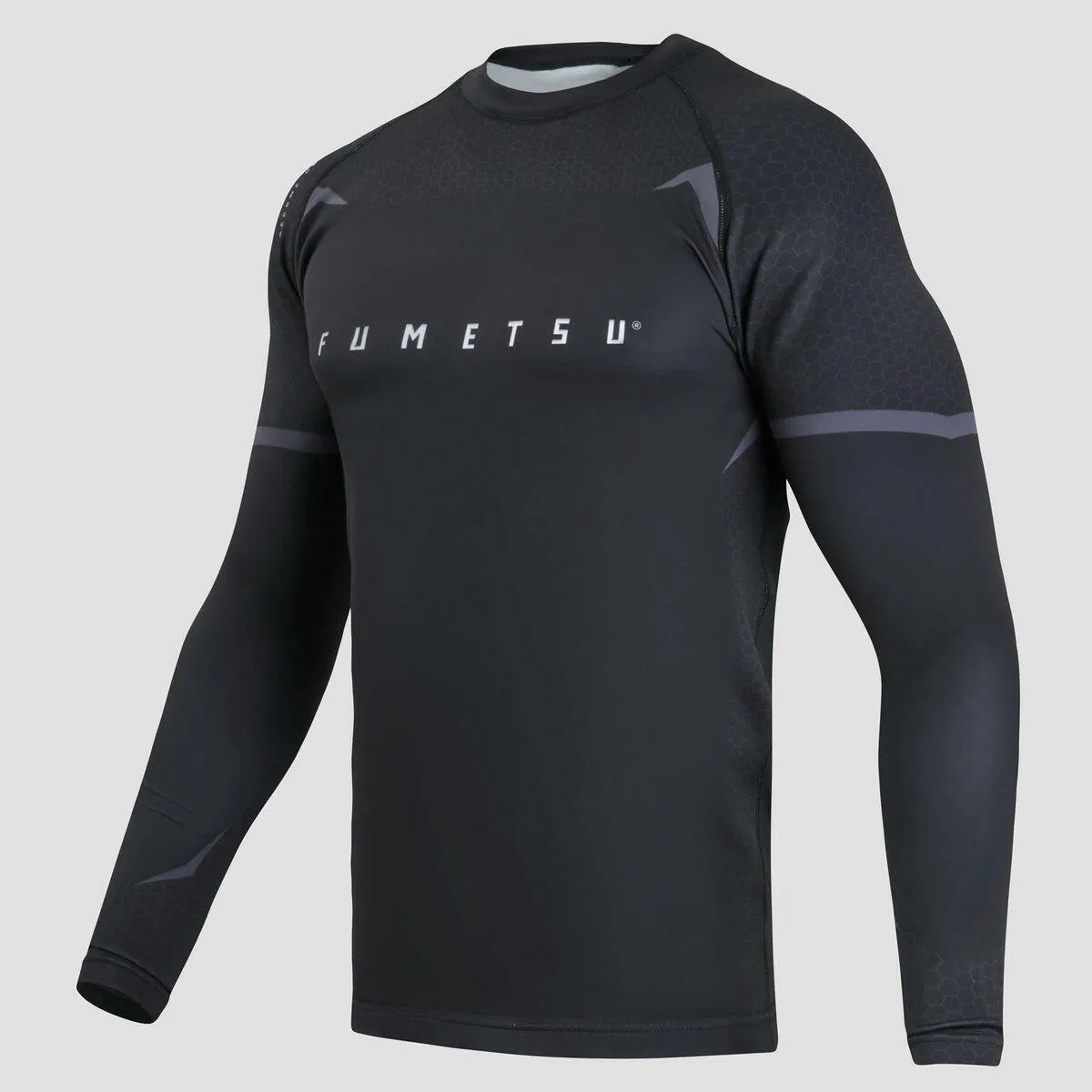Fumetsu Ghost MK2 Long Sleeve Rash Guard Black
