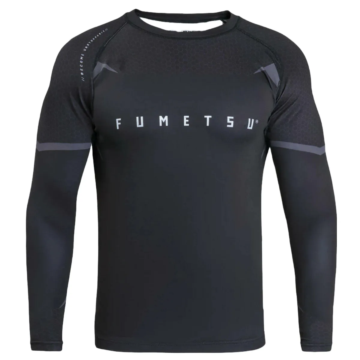 Fumetsu Ghost MK2 Long Sleeve Rash Guard Black