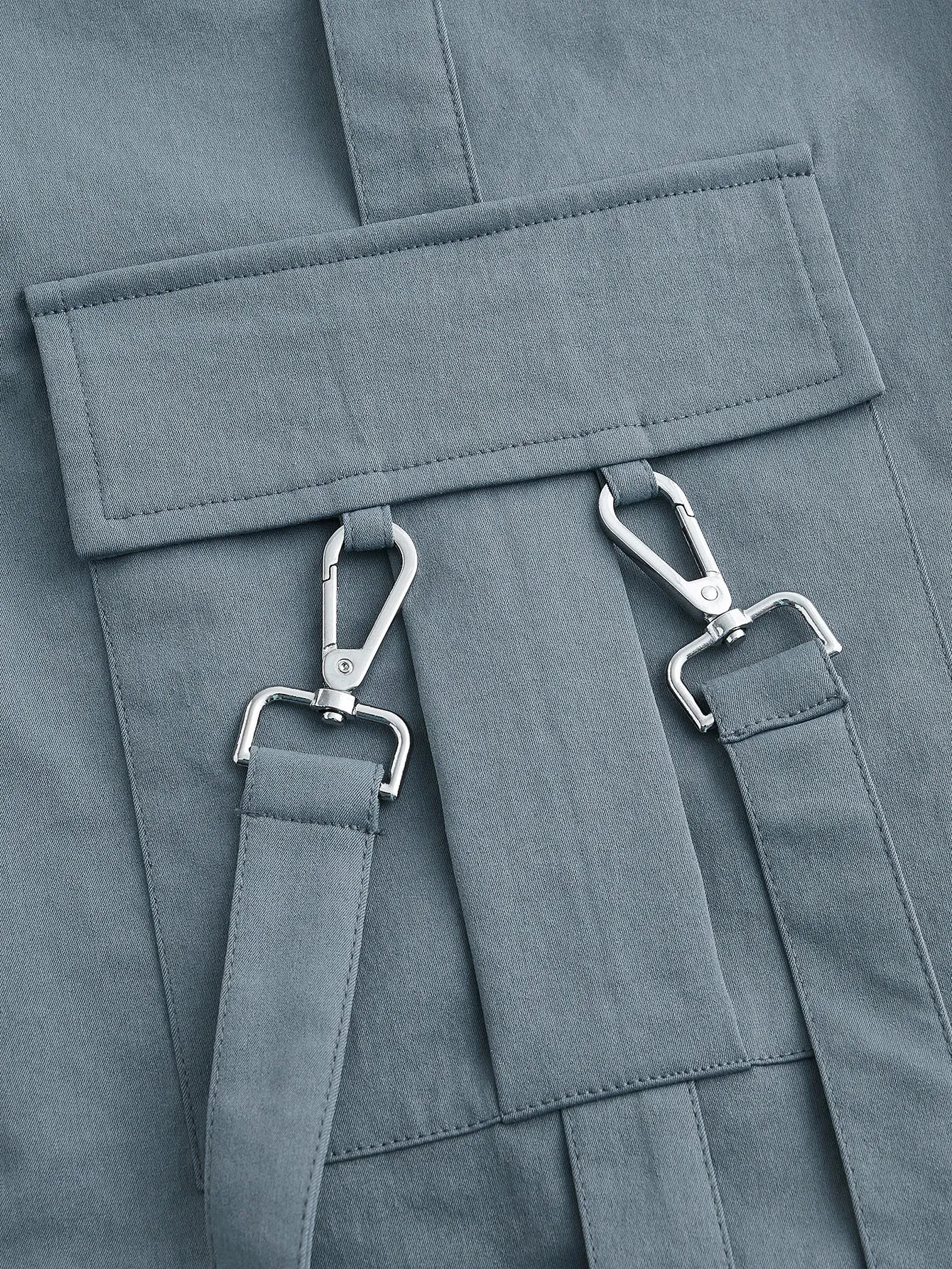 Gorpcore Flap Pocket Buckle Cargo Pants