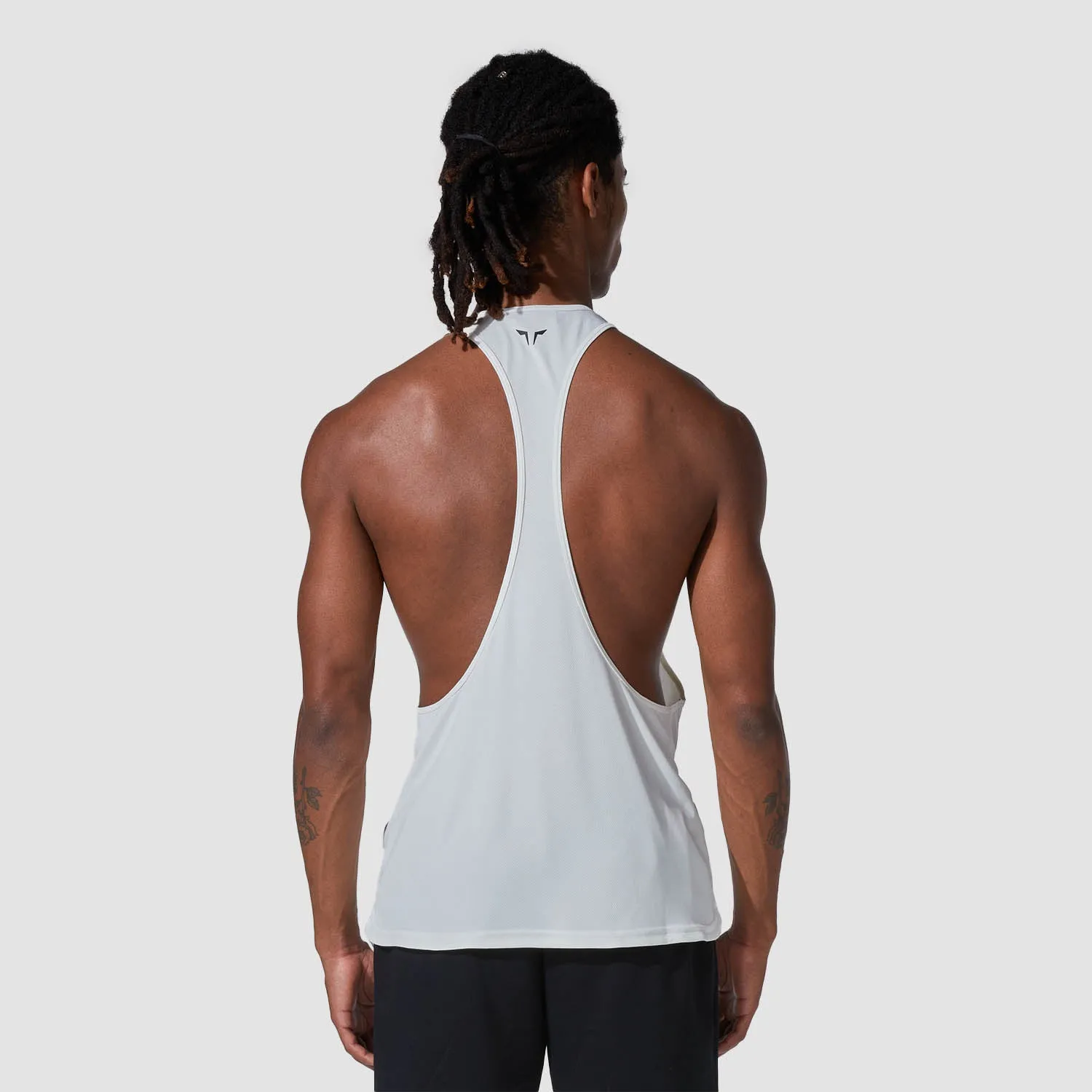 Graphic Wave Eyes Stringer - Star White