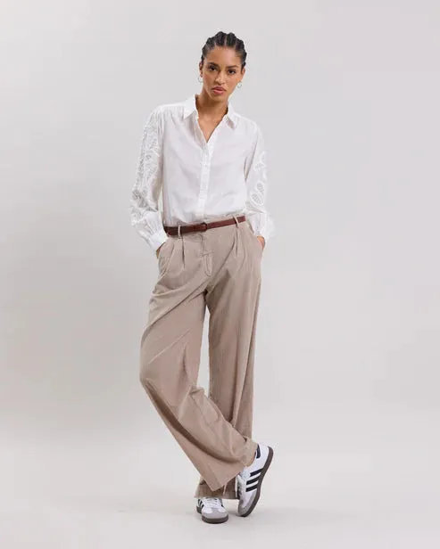 Hartford Cherry Blouse Ecru