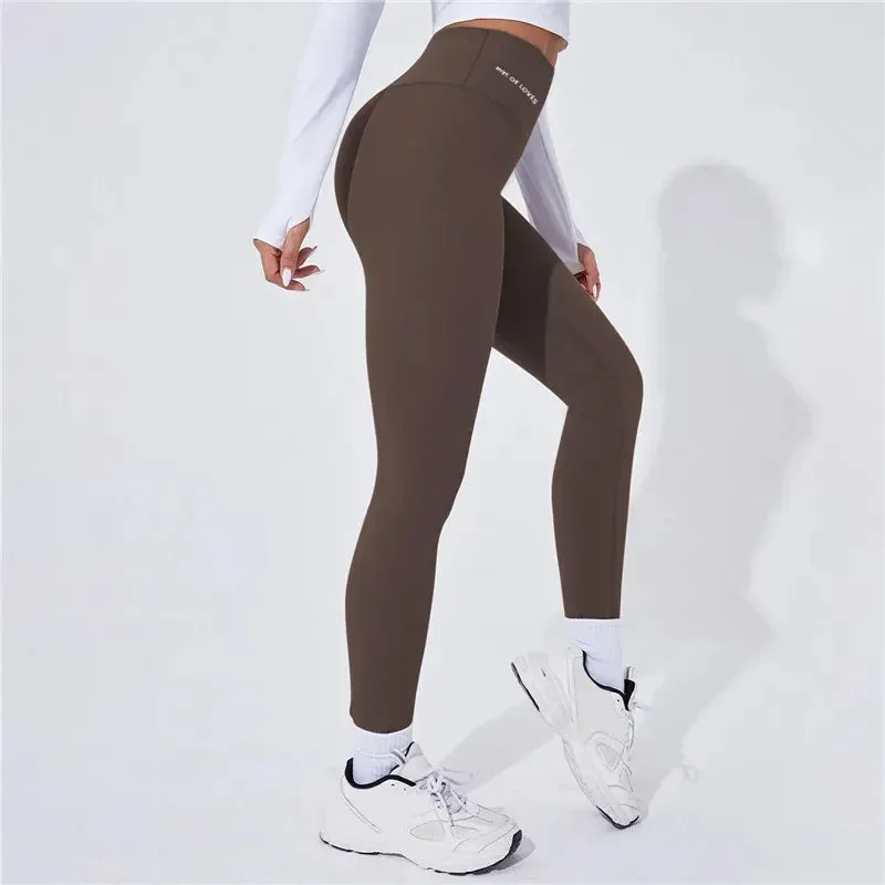 High Waist Yoga Warm Leggings Thermal Butt Lifting Tights