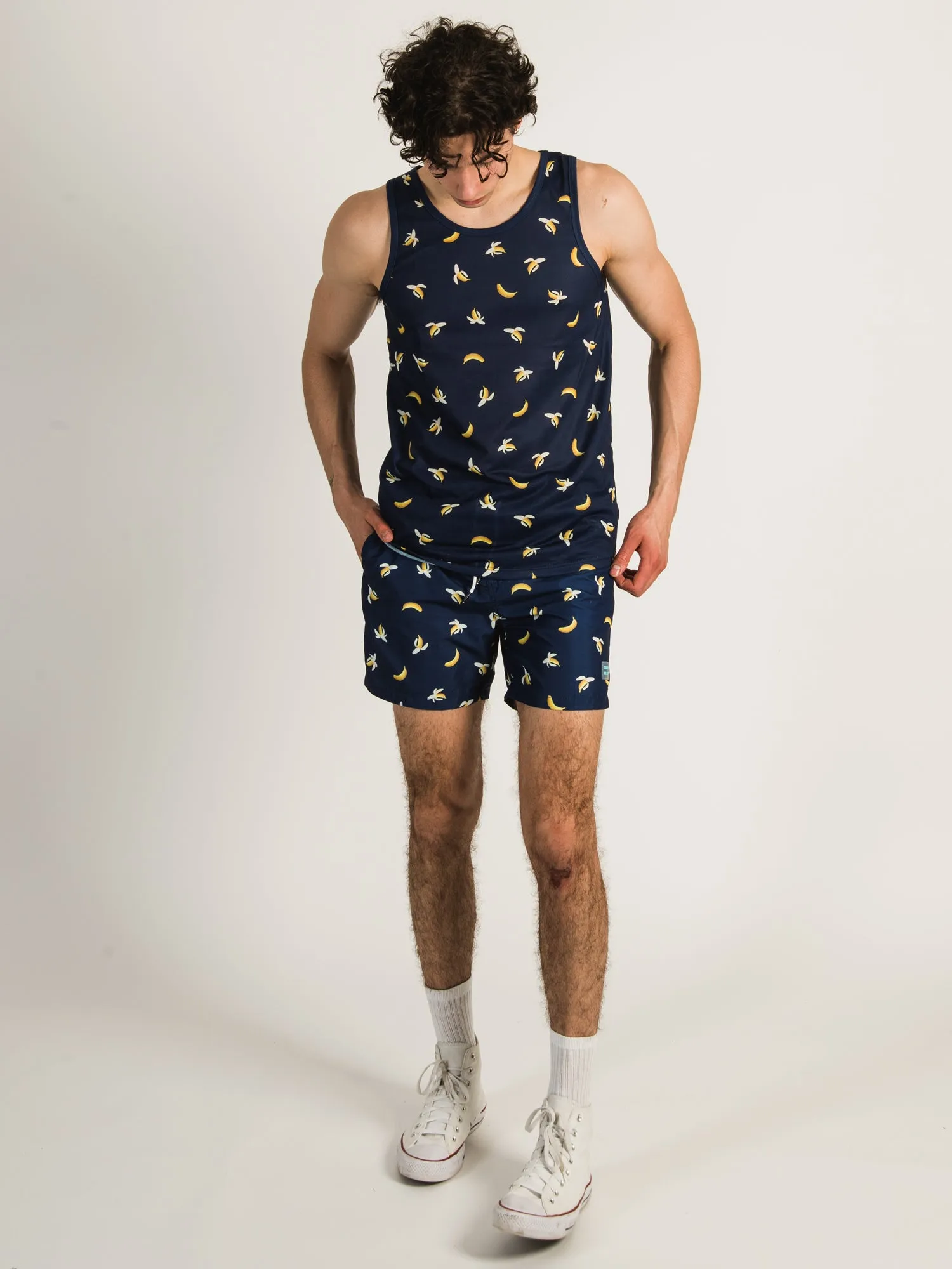 ISLAND HAZE BANANA 15" VOLLEY SHORT  - CLEARANCE