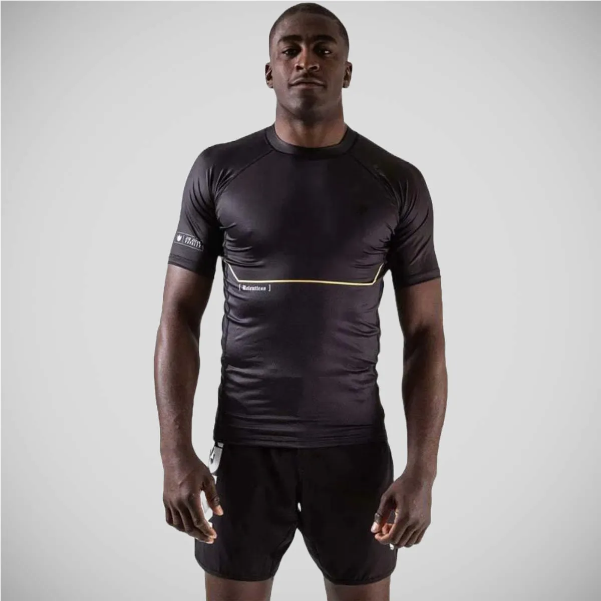 Kingz Relentless Short Sleeve Rash Guard Black