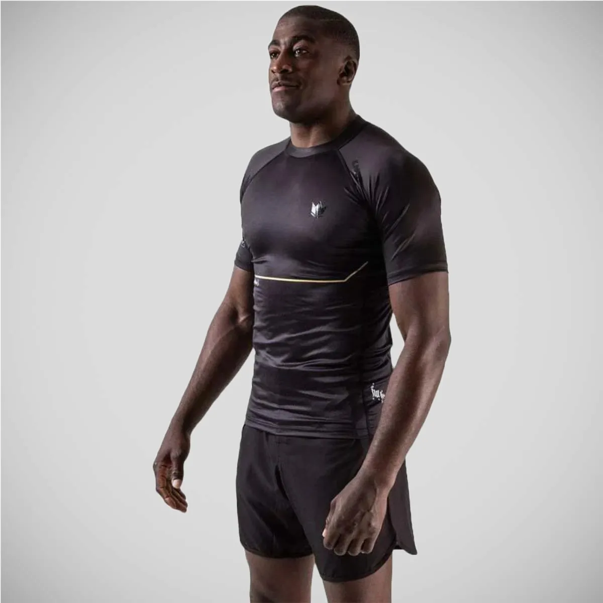 Kingz Relentless Short Sleeve Rash Guard Black