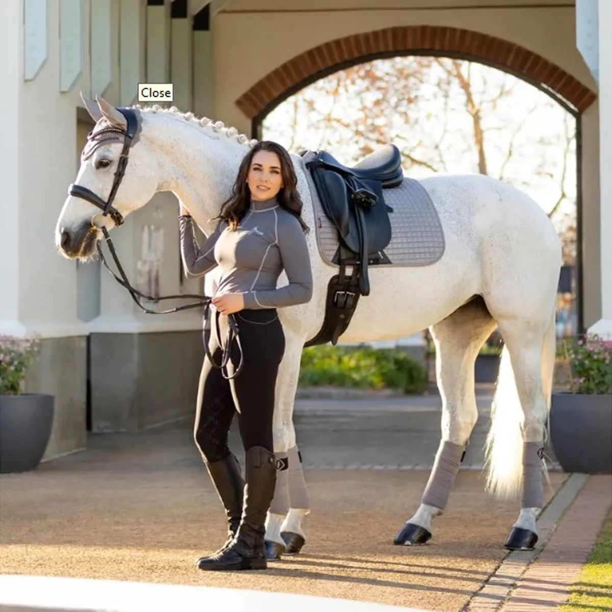 LeMieux Suede Dressage Square Pad