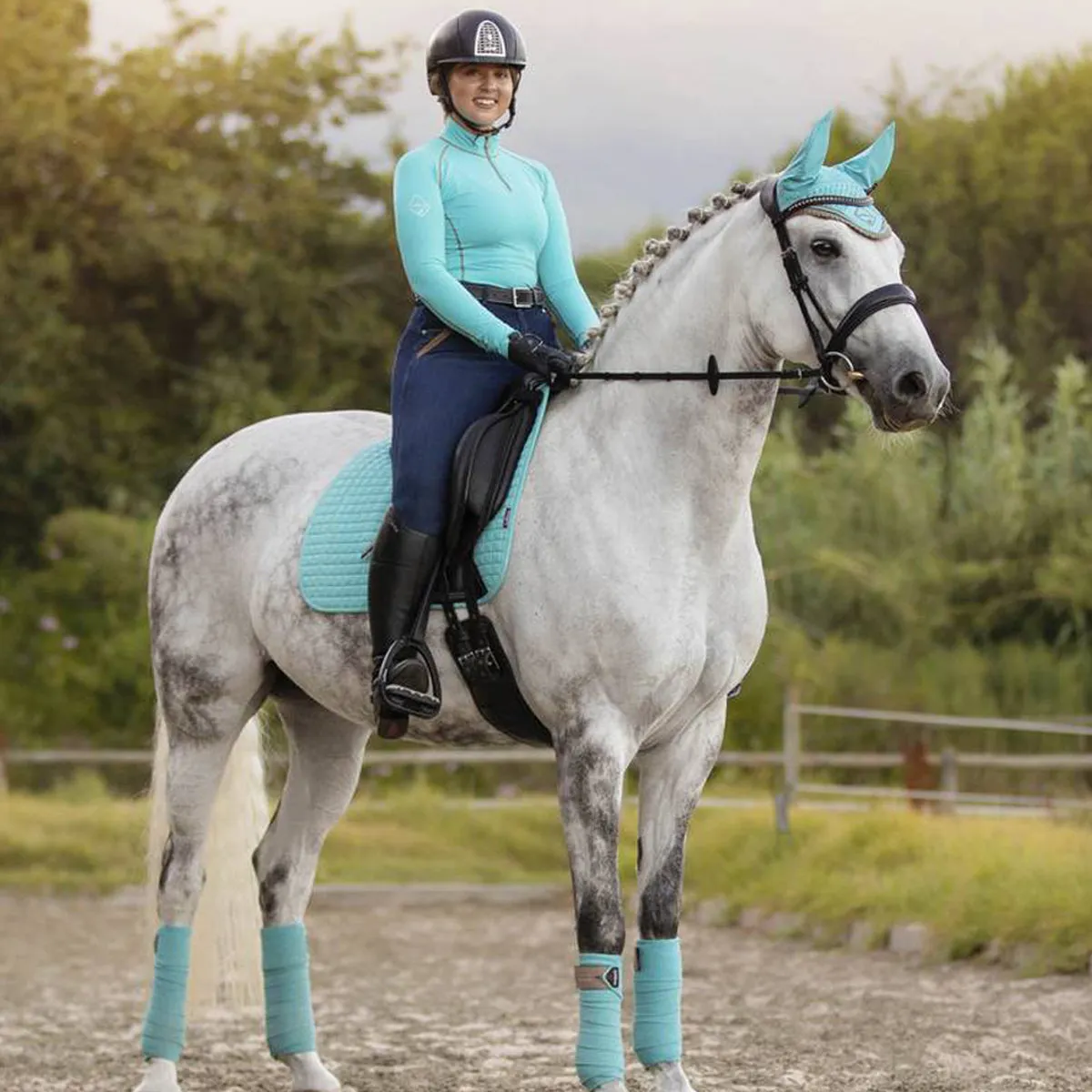 LeMieux Suede Dressage Square Pad