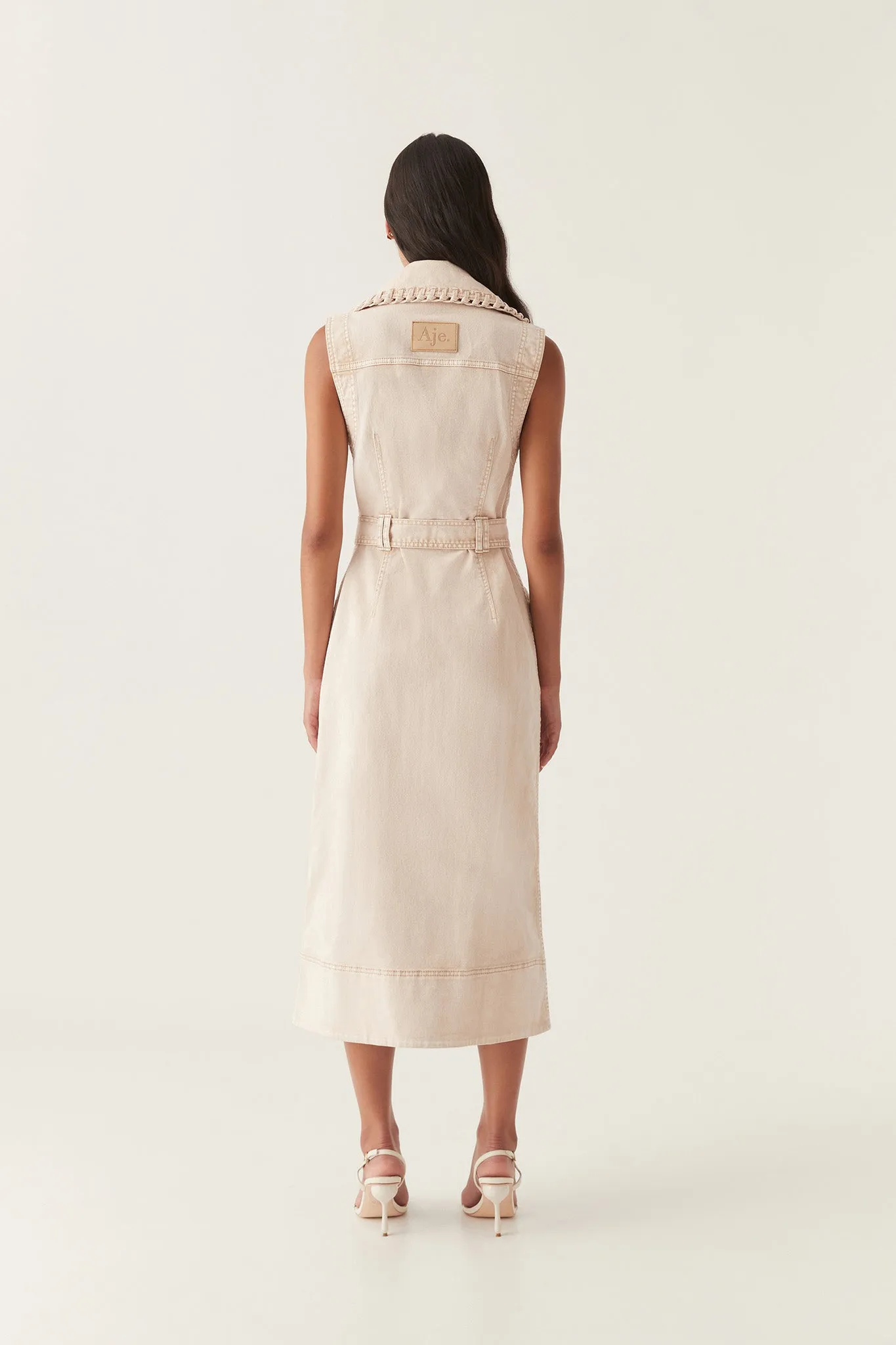 Lorah Denim Midi Dress