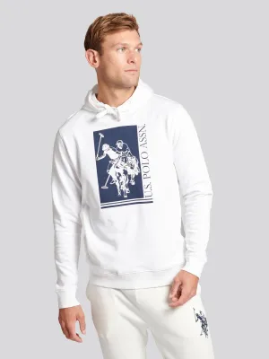 Mens Rider Hoodie in Bright White