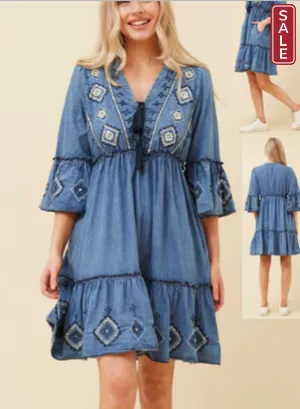 Mishka Embroidered dress
