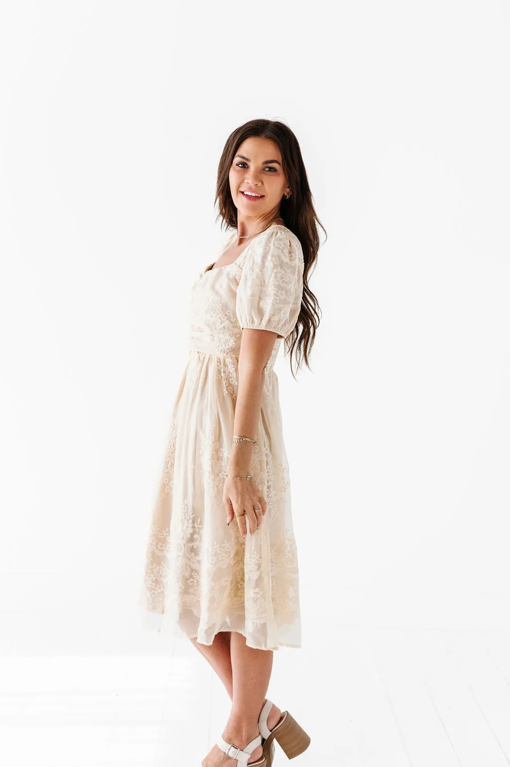 Missy Embroidered Dress