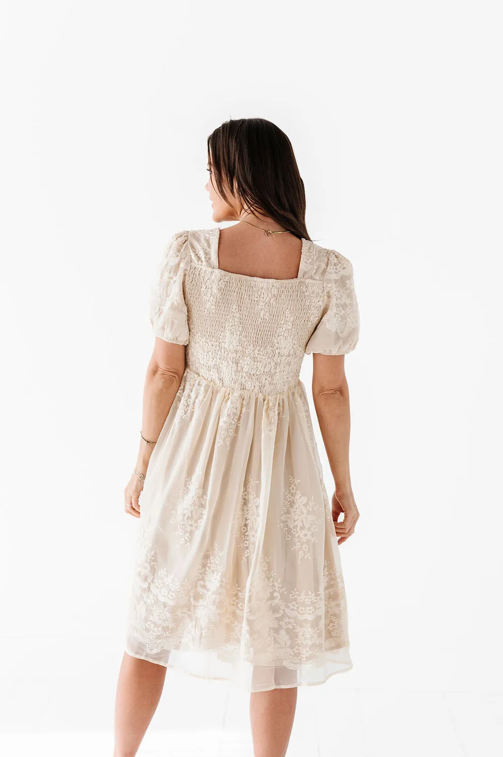 Missy Embroidered Dress