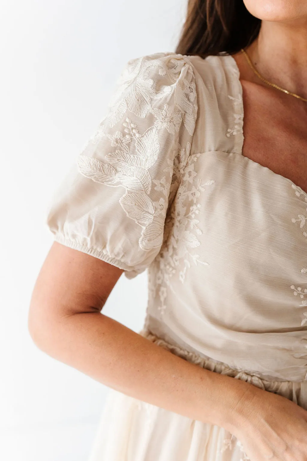 Missy Embroidered Dress