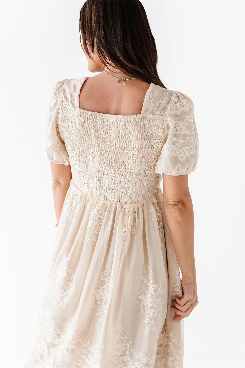 Missy Embroidered Dress