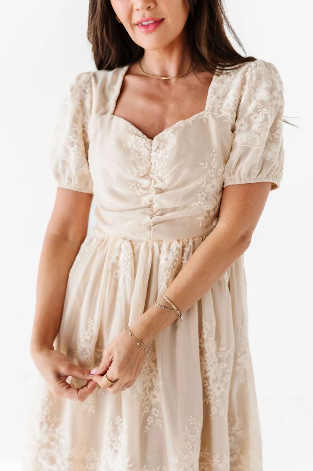 Missy Embroidered Dress