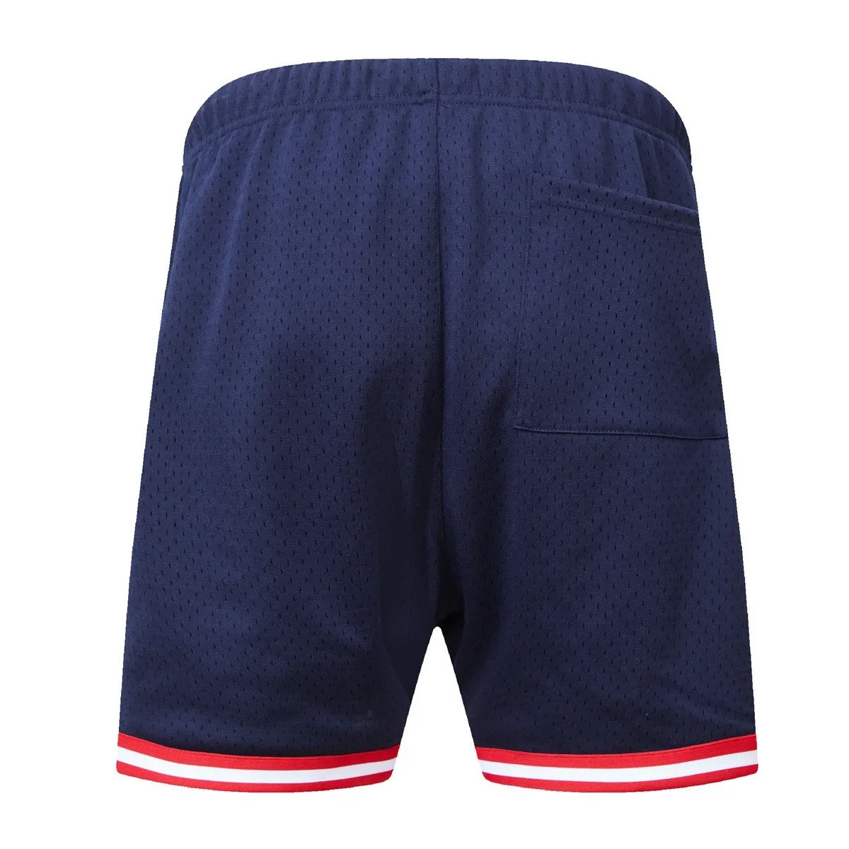 MLB CLEVELAND GUARDIANS MEN'S MESH SHORT (MIDNIGHT NAVY/RED)