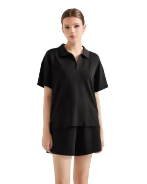 Modal Polo Athleisure Lounge Set