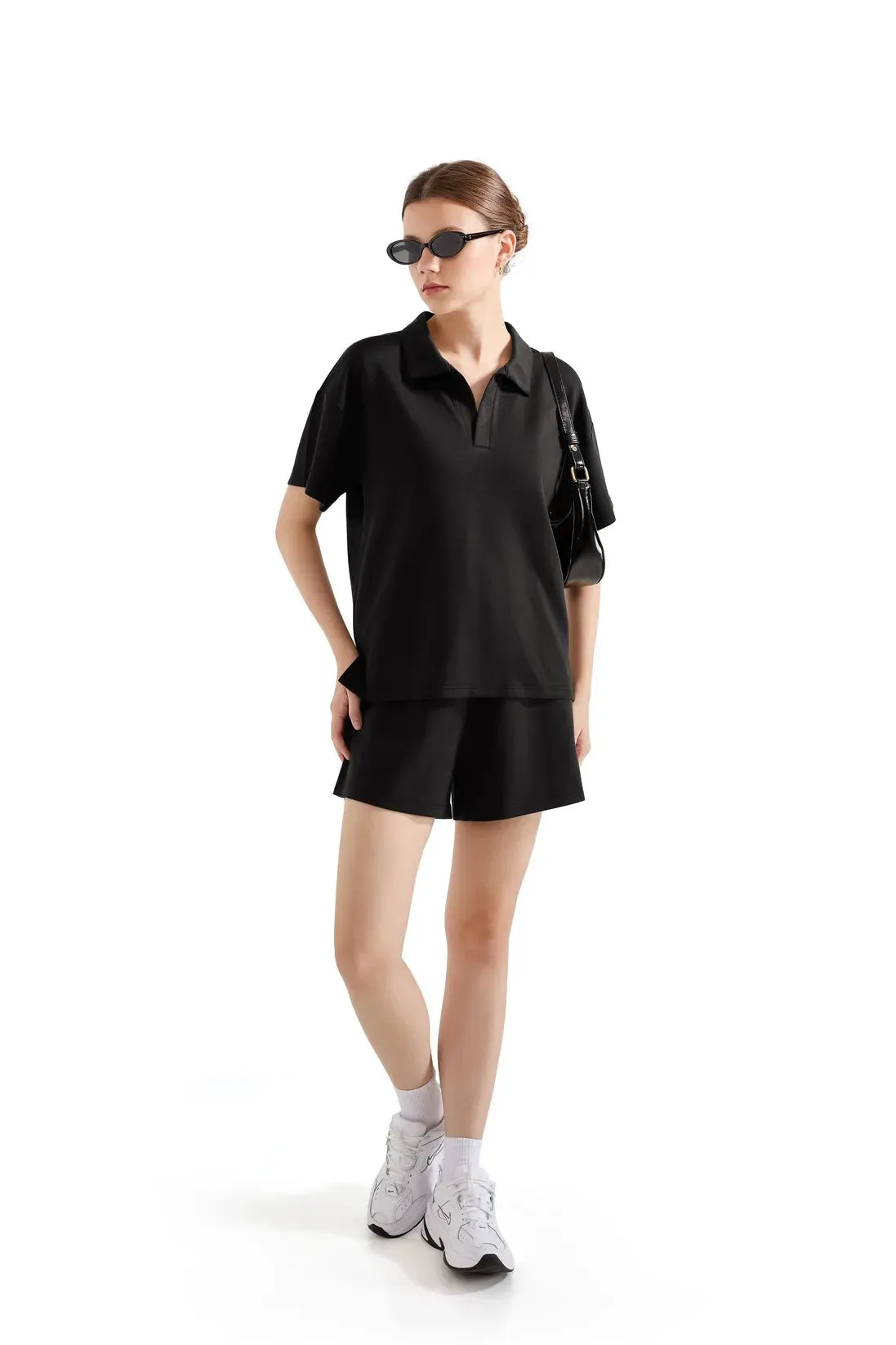 Modal Polo Athleisure Lounge Set