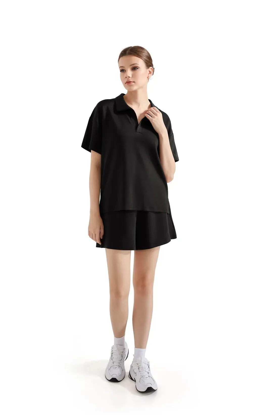 Modal Polo Athleisure Lounge Set