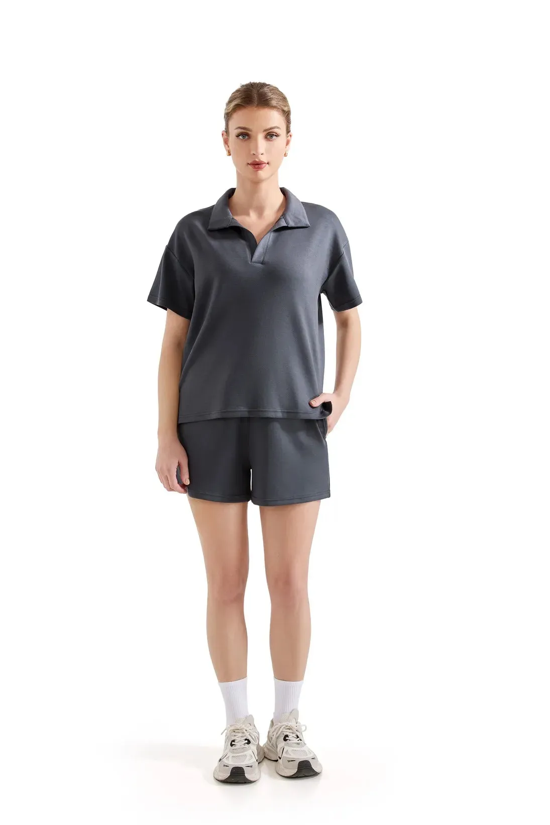 Modal Polo Athleisure Lounge Set