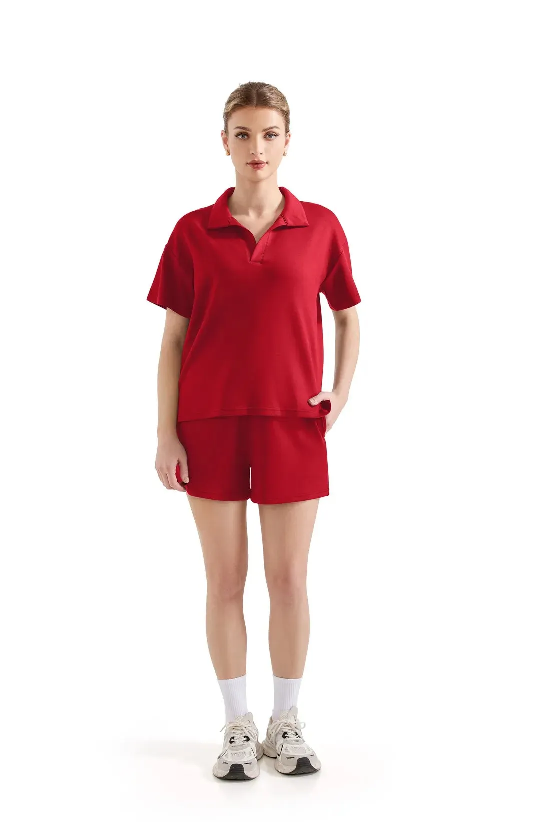 Modal Polo Athleisure Lounge Set