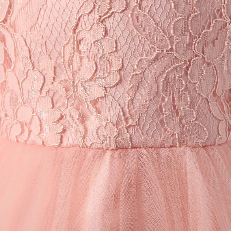 New Winter Baby Girl Dress 1 year Birthday Dress White Lace Baptism Vestido Infantil Bowknot Princess Dresses for Wedding Christmas Party
