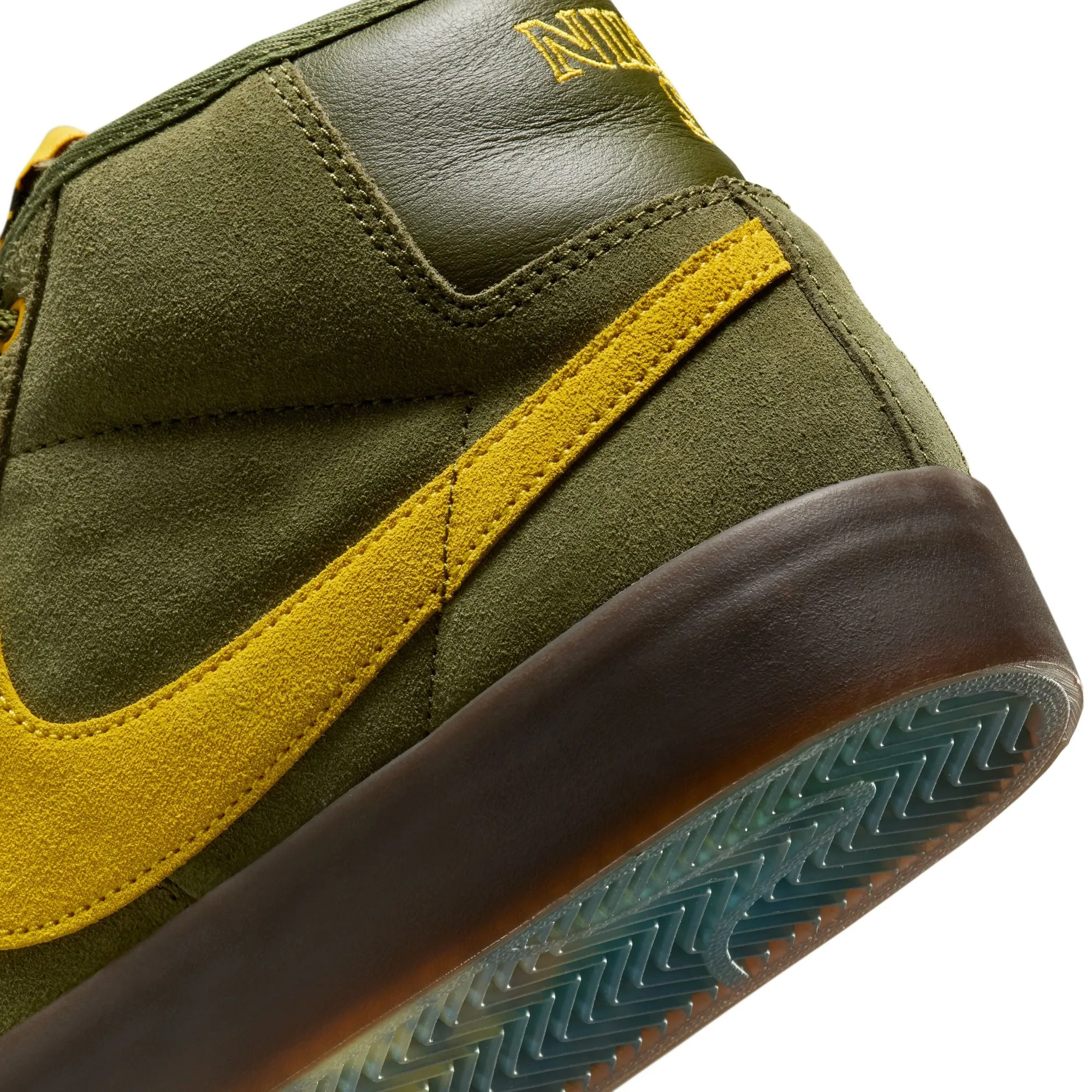 Nike SB Zoom Blazer Mid QS (Rough Green/Amarillo)