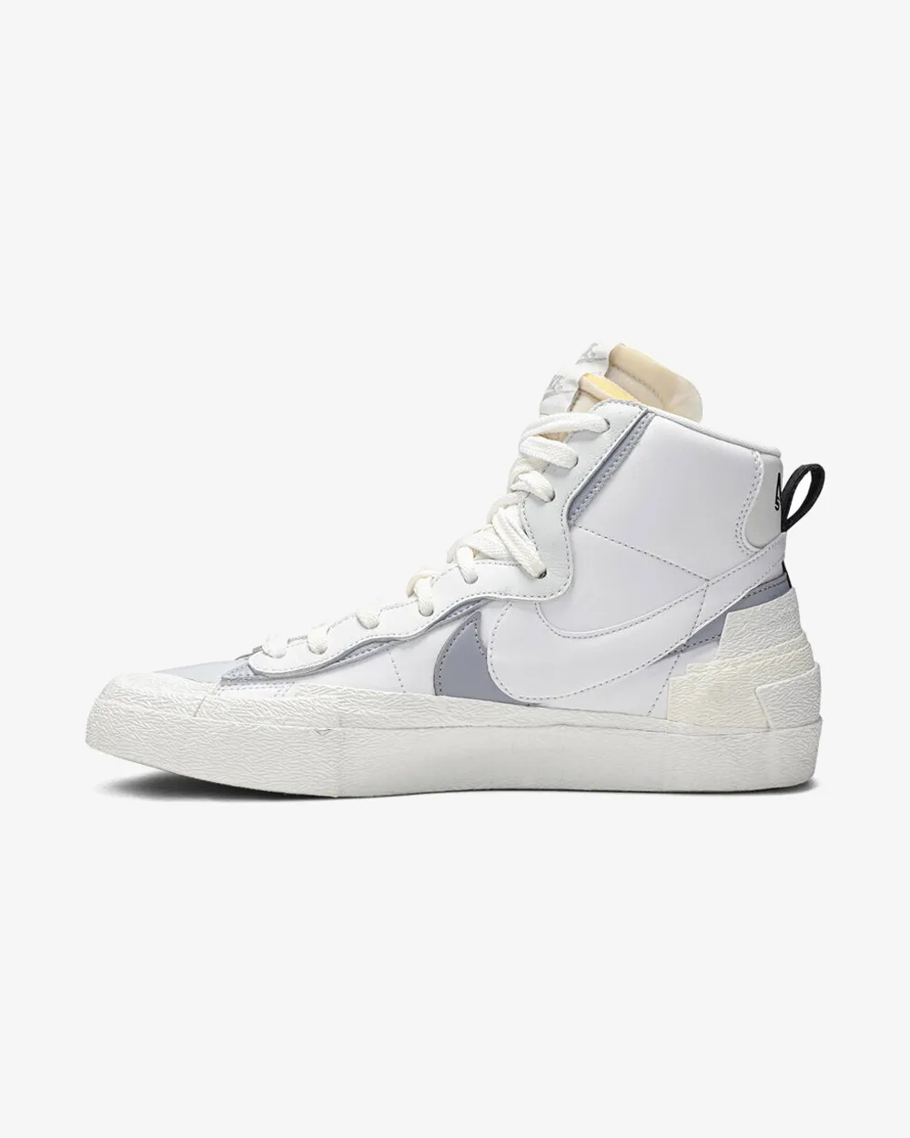 NIKE X SACAI MID BLAZER WHITE WOLF GREY