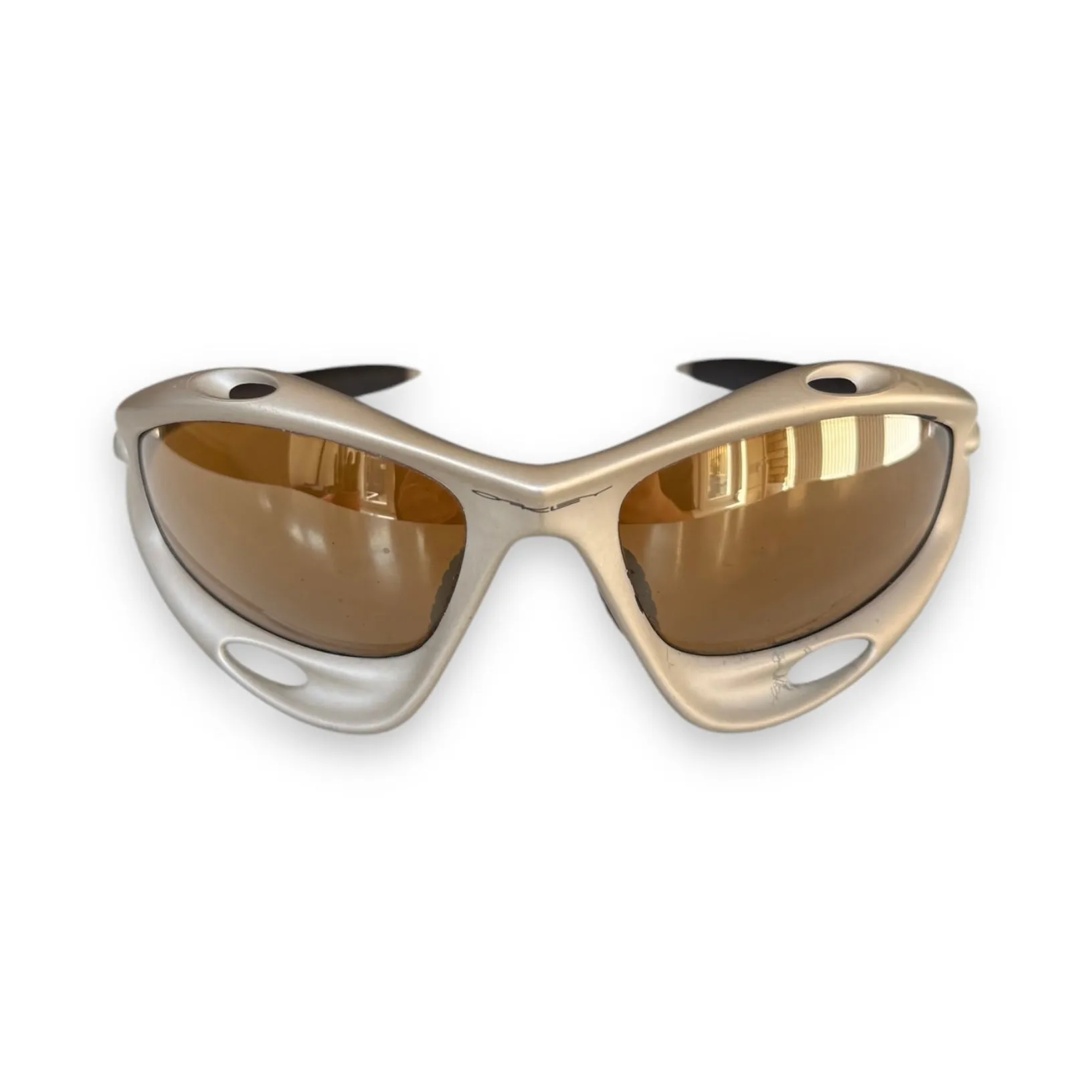 Oakley Racing Jacket Gen 1 FMJ Platinum/Gold Iridium