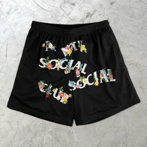 Personality Trendy Street Retro Mesh Shorts