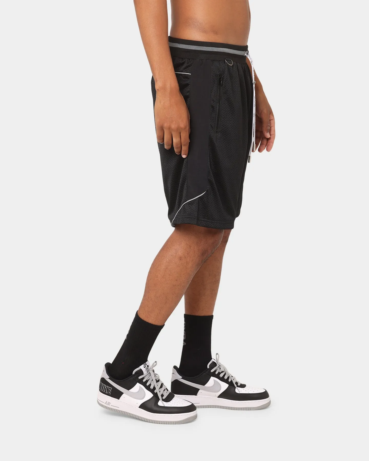 PYRA Nero Mesh Shorts Black