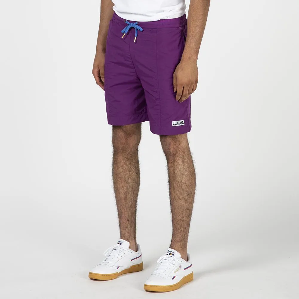 Real Bad Man Jungle Shorts / Purple