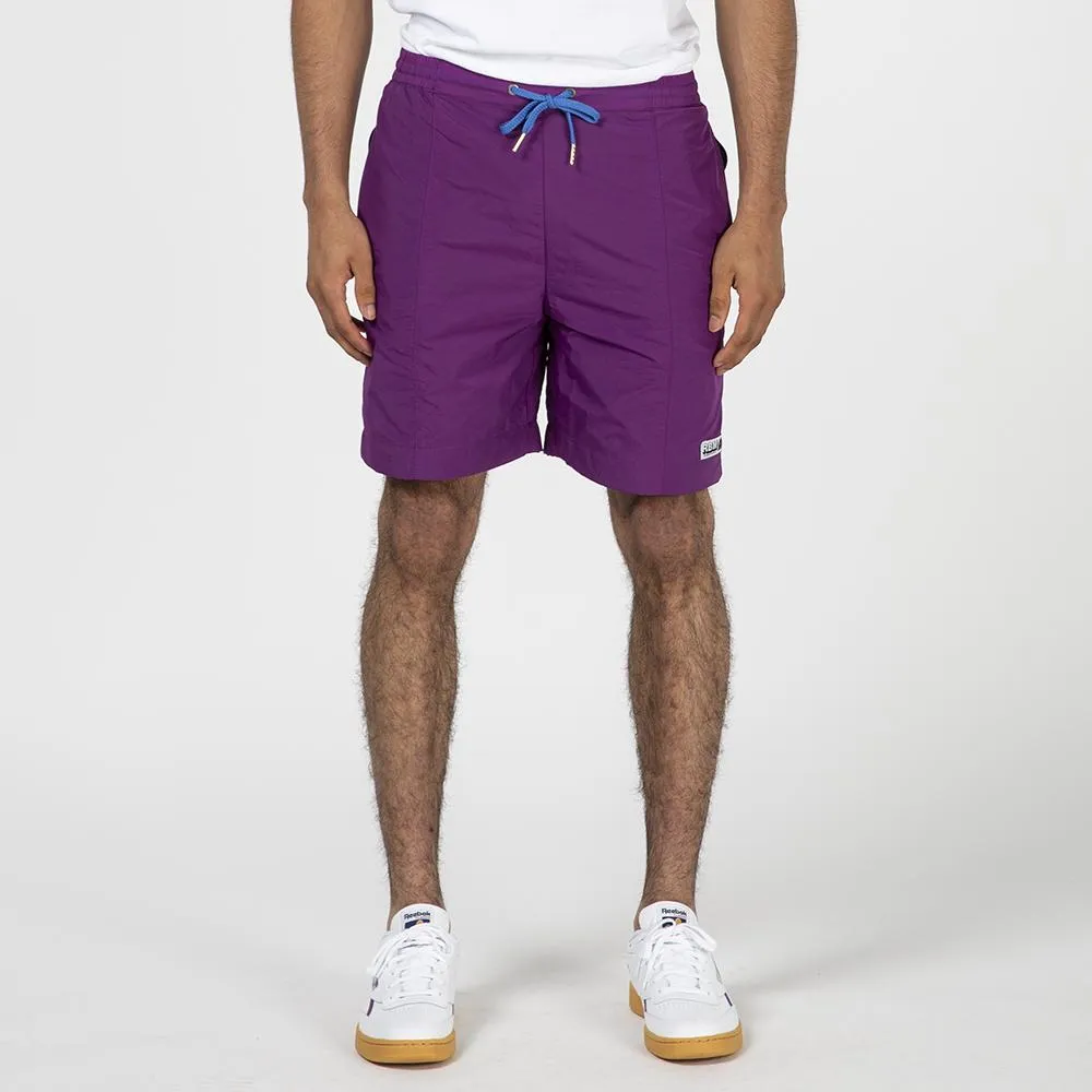 Real Bad Man Jungle Shorts / Purple