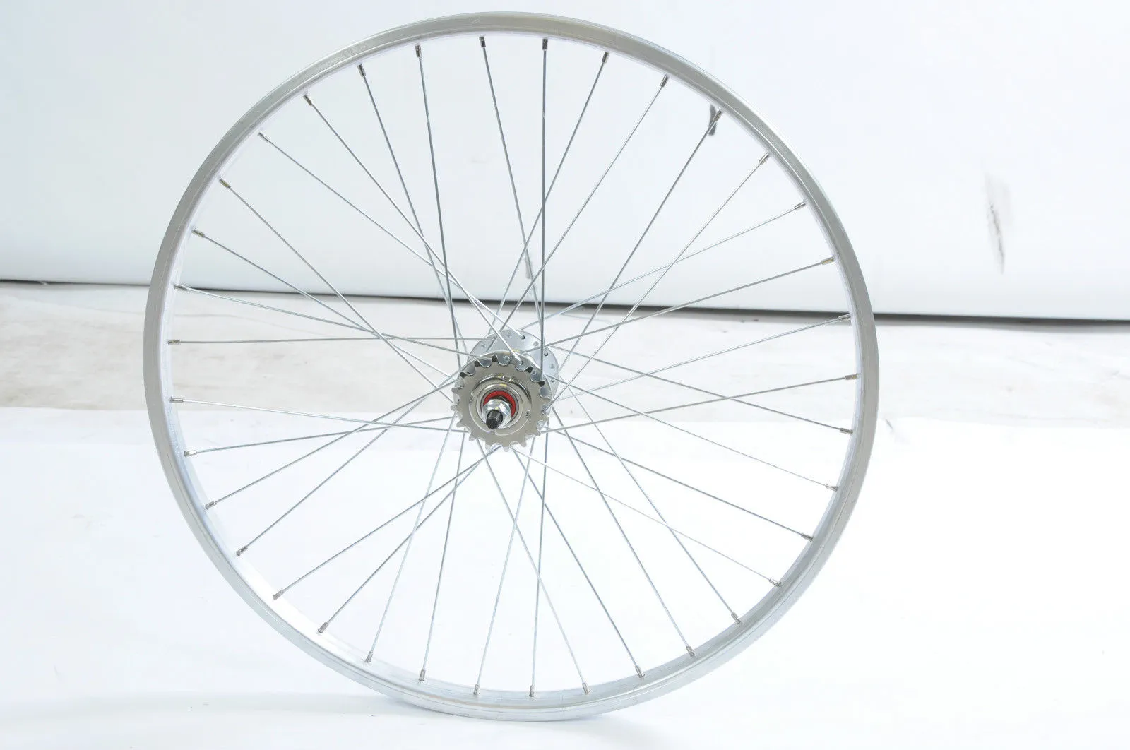 REAR 24 x1.75 507-21 RIM FLIP FLOP FIXIE BIKE WHEEL  HUB JNR MTB SINGLE SPEED