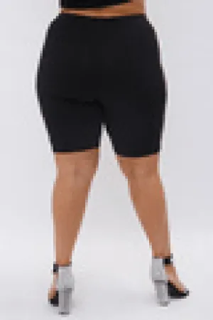 Rose gold sider shorts