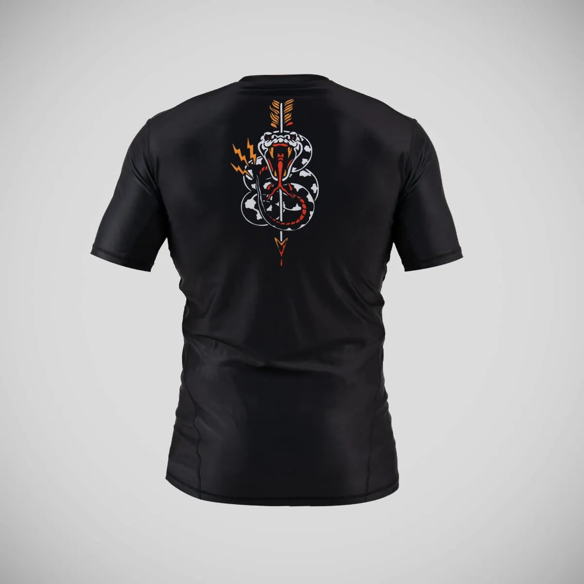 Scramble or Dead Rash Guard - Black/Orange