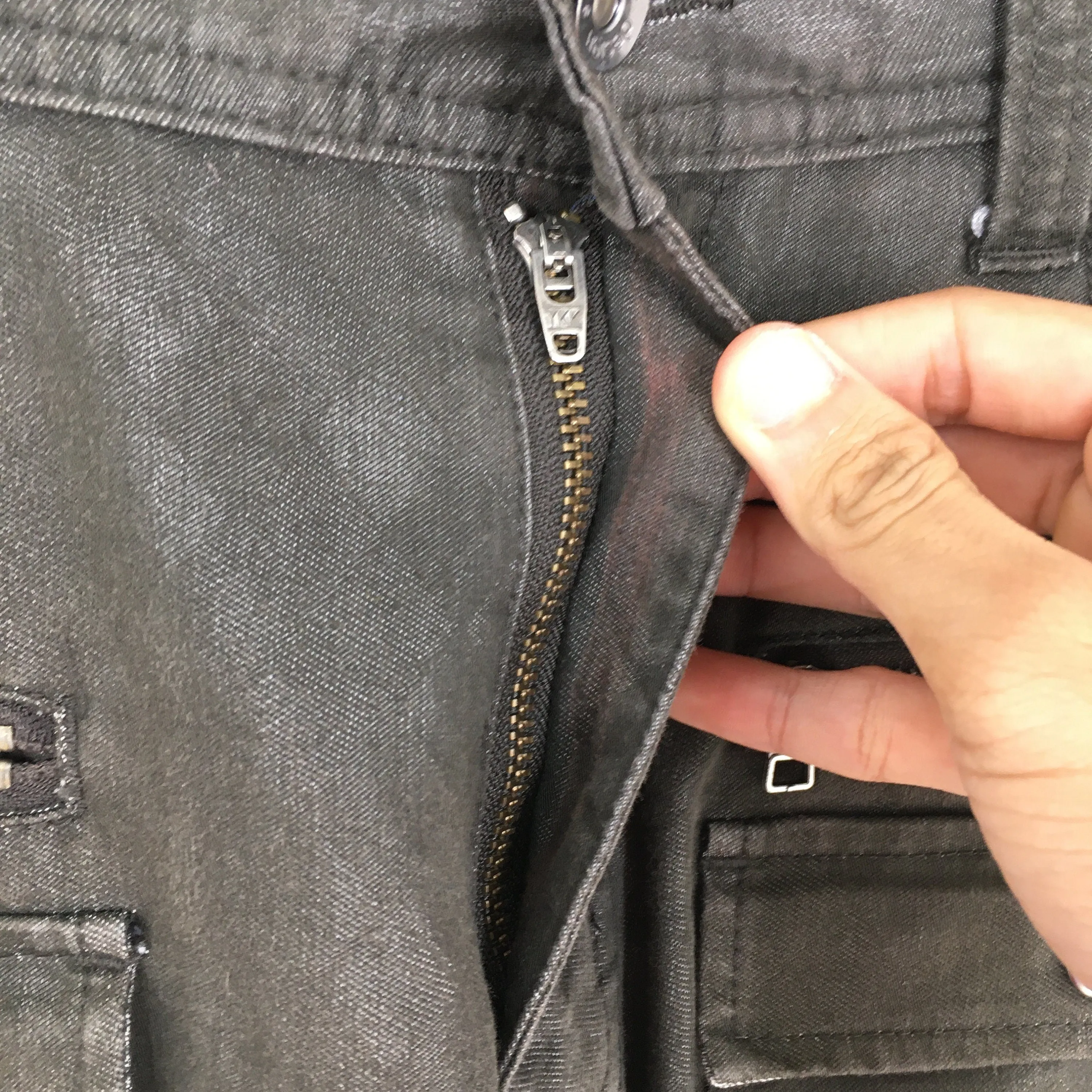 Semantic Design Denim Cargo Pants Size 30x31