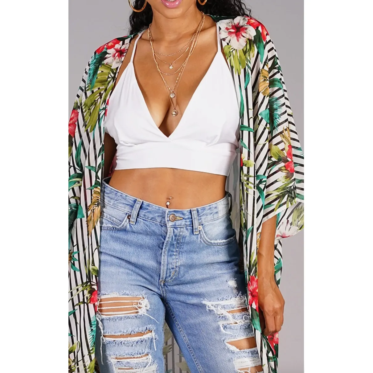 Sexy Deep V Bralette Top
