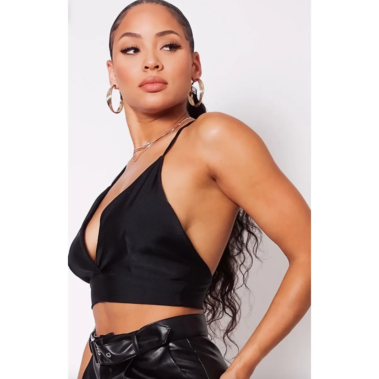 Sexy Deep V Bralette Top