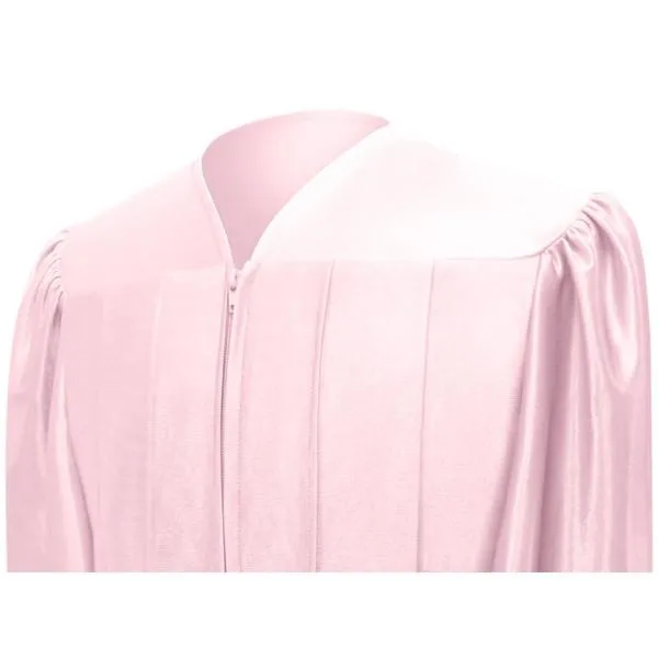 Shiny Pink Bachelors Cap & Gown - College & University