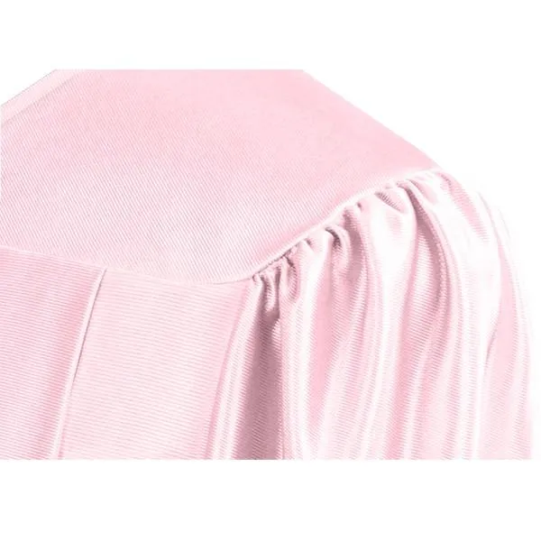 Shiny Pink Bachelors Cap & Gown - College & University