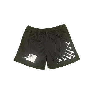 Staple Mesh Shorts Black