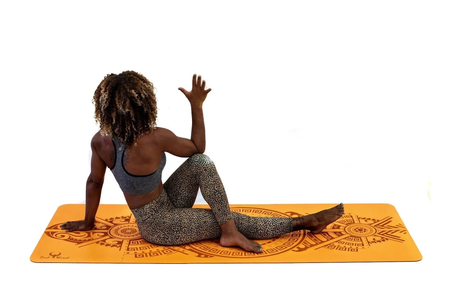 Sticky Yoga Mat - Purrfect Pumpkin - Wholesale