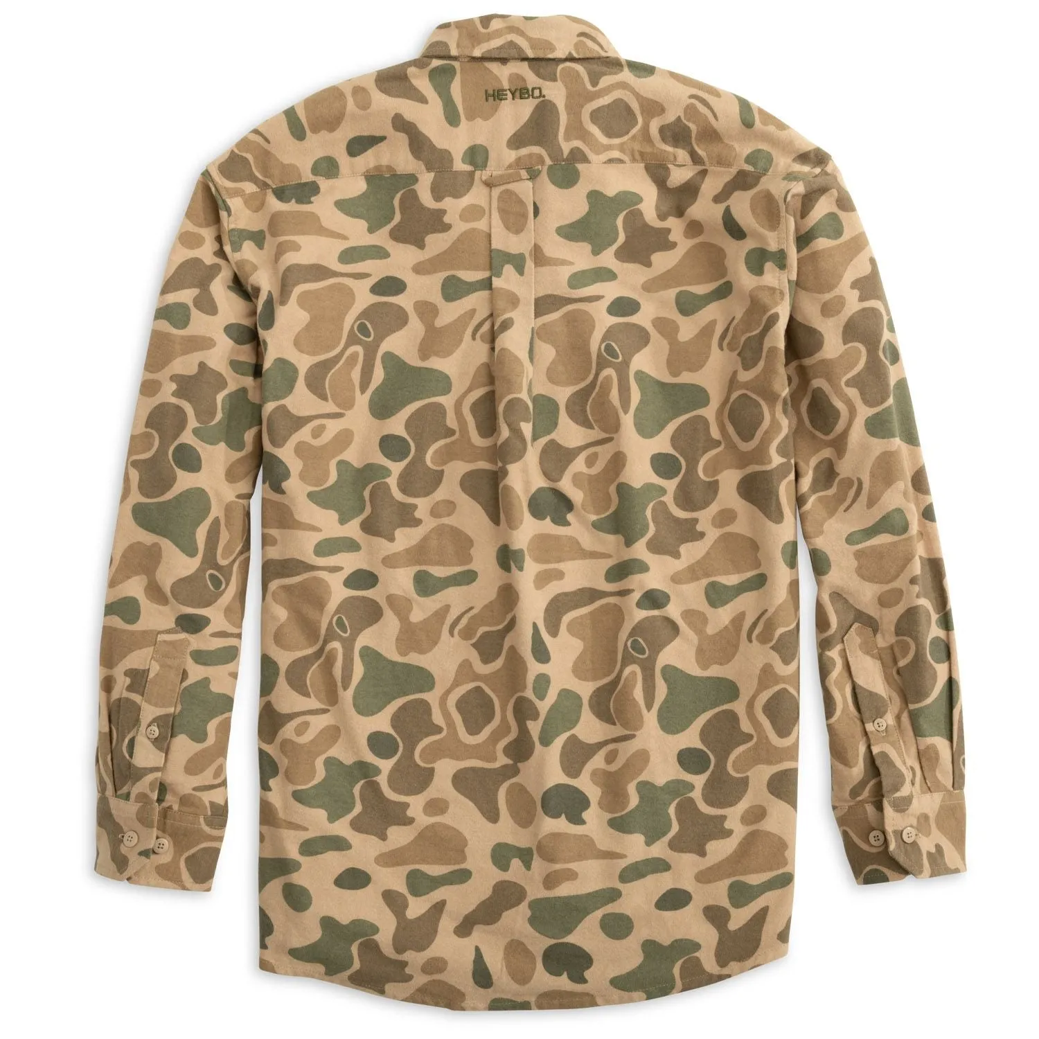 Stonecamp Camo Flannel: Heybo Traditions Camo Brown