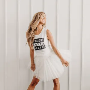 Straight Outta Relevé Muscle Tank