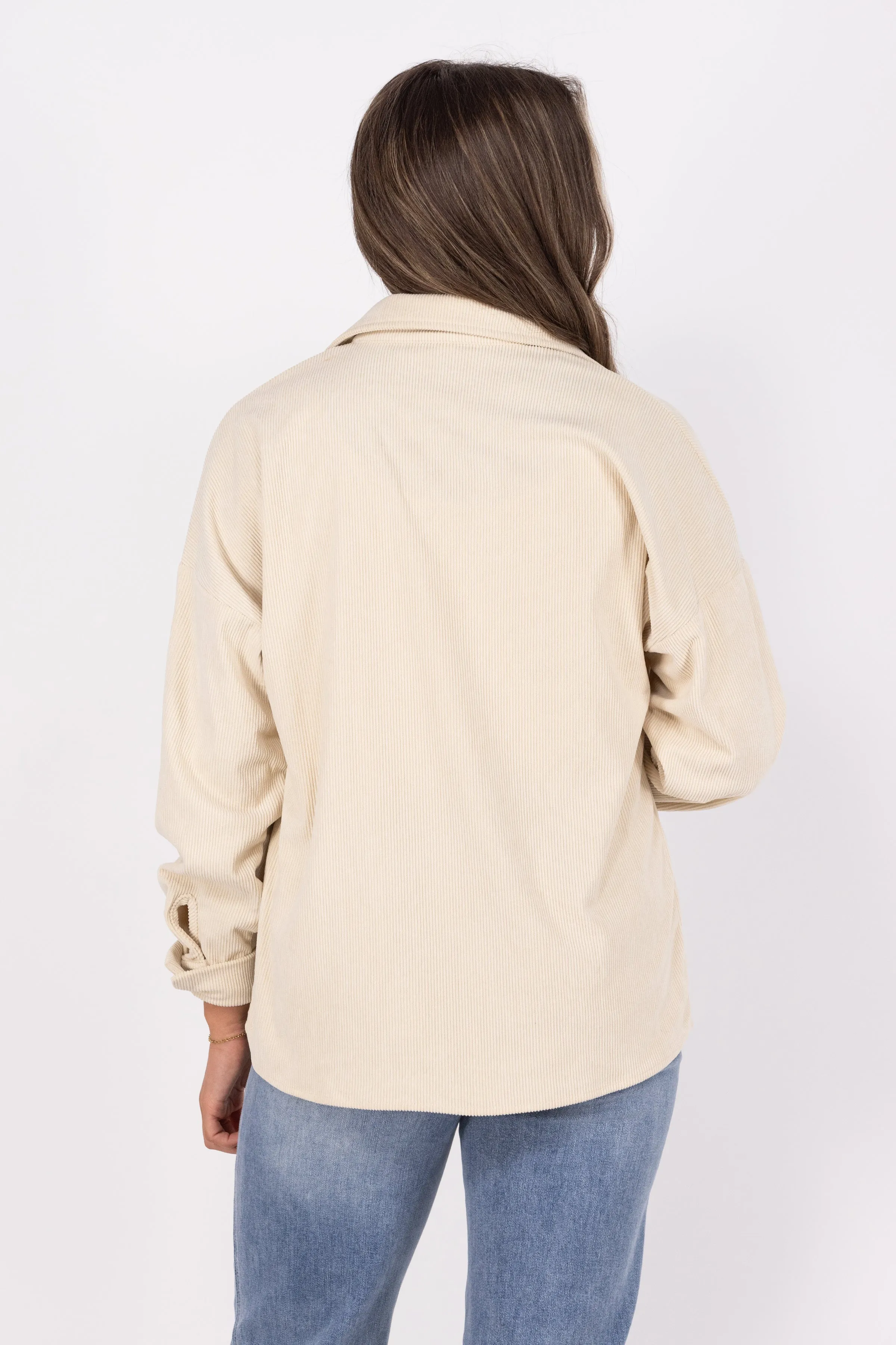 Tangle Of Cords Shacket * Final Sale*