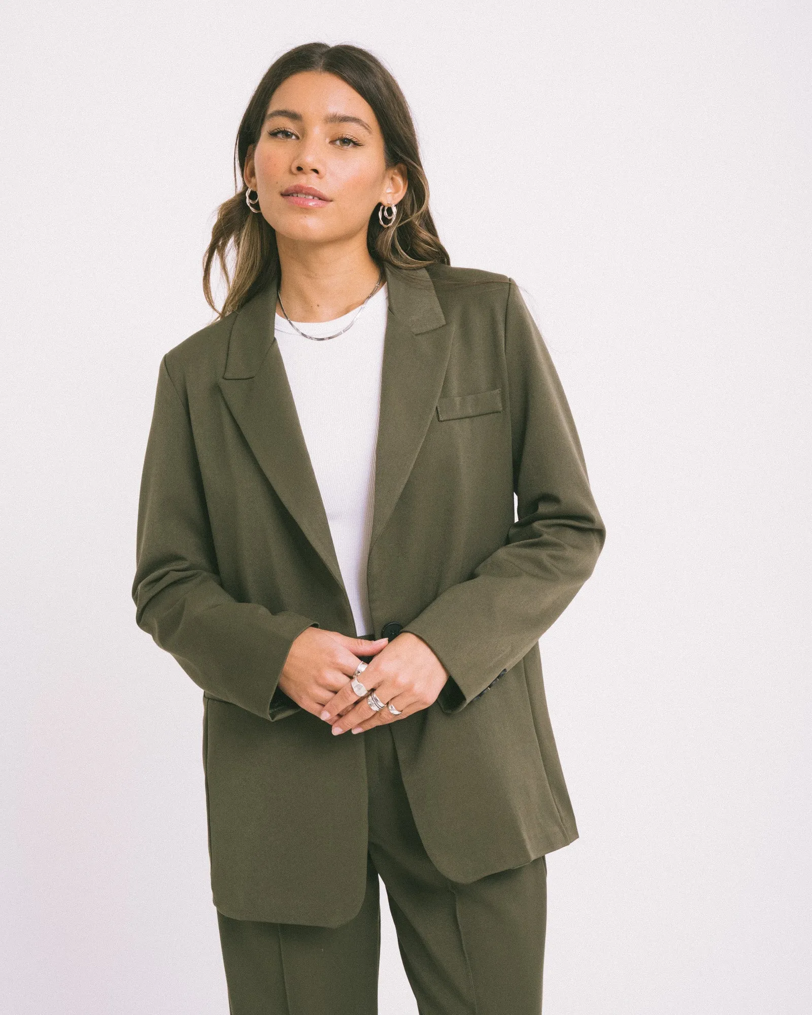 TILTIL Sanne Blazer Army Green