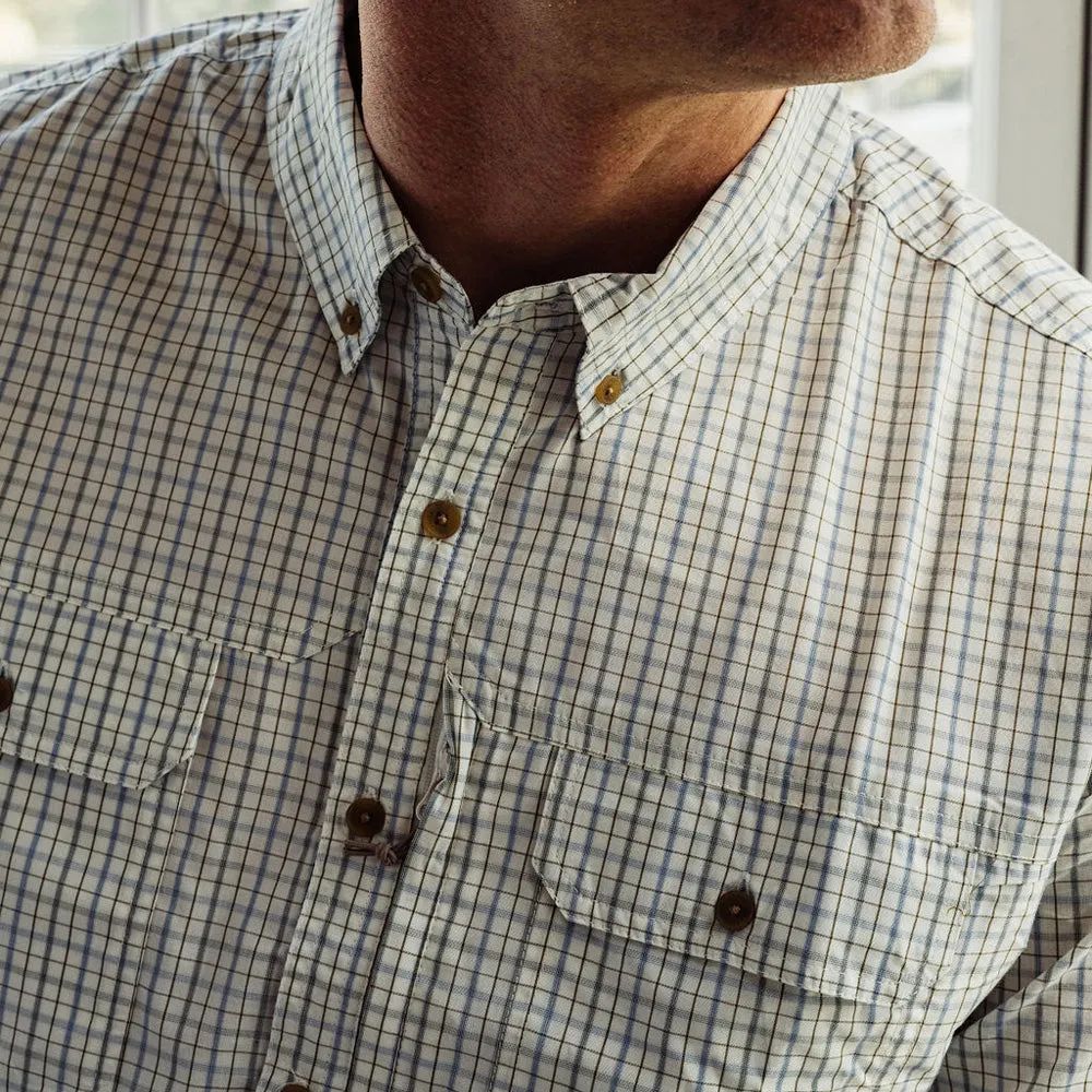 TSG Brooks Bamboo Long Sleeve Shirt (Birch Plaid)