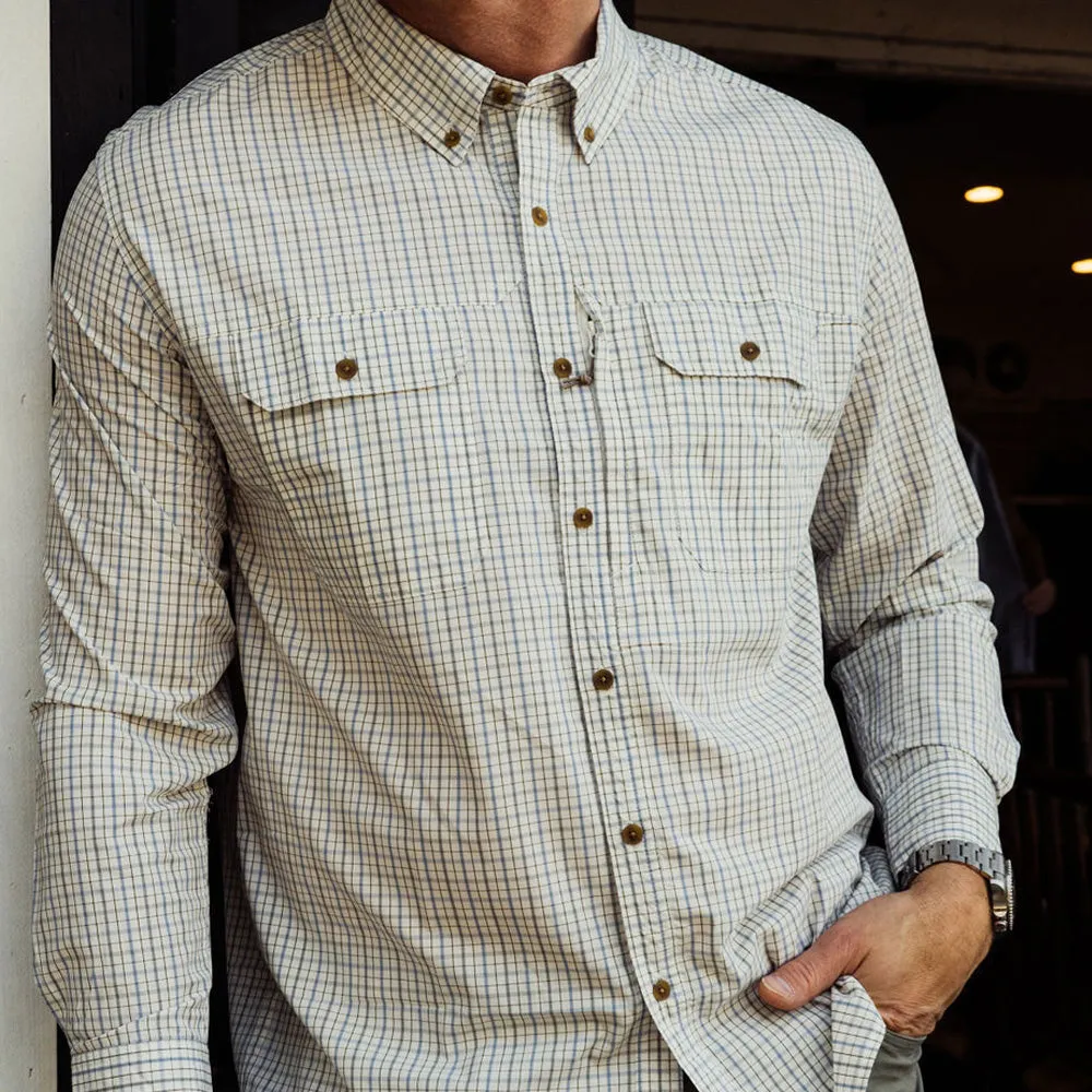 TSG Brooks Bamboo Long Sleeve Shirt (Birch Plaid)