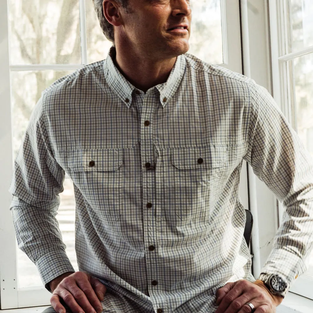 TSG Brooks Bamboo Long Sleeve Shirt (Birch Plaid)